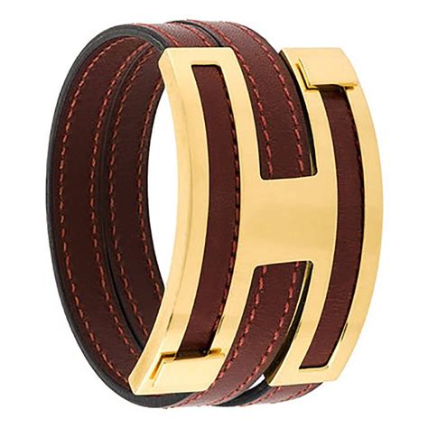 hermes braces|hermes leather strap bracelet.